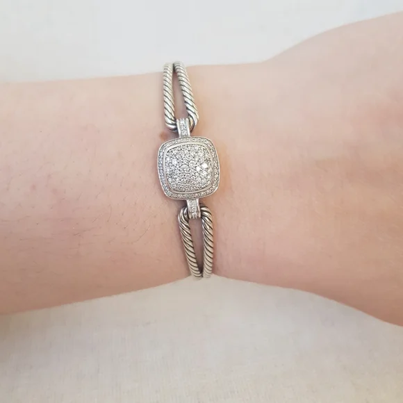 David Yurman Albion Bracelet With Diamonds  - Picture 13 of 15